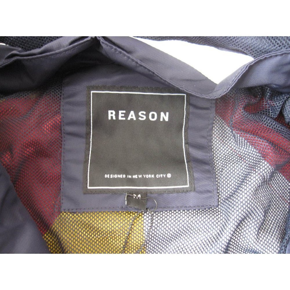 New W/ Tag Reason Half Zip USA Flag 1992 Pullover Hoodie Size Medium - Picture 8 of 10